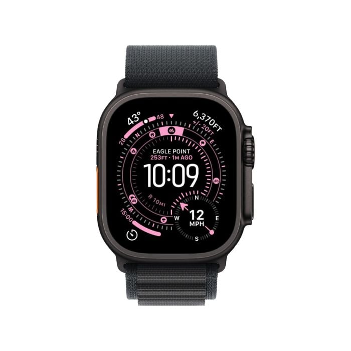 Apple Watch Ultra 3 Black Titanium with Alpine Loop - Image 2